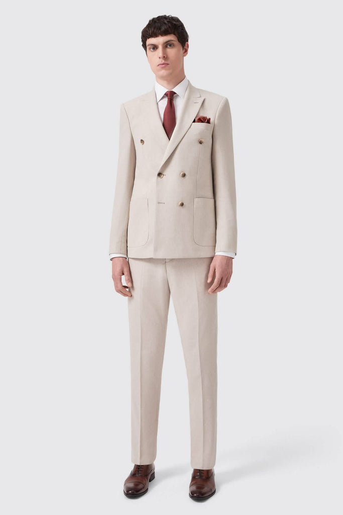 sion-slim-fit-double-breasted-brown-herringbone-suit-jacket